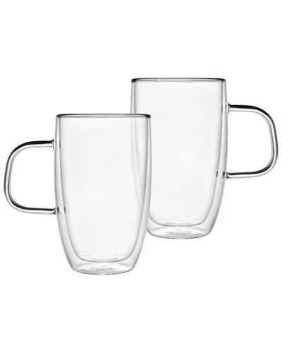 GODINGER GODINGER DOUBLE WALLED HANDLED MUG PAIR
