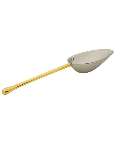 Godinger Droplet Ice Scoop In Gold