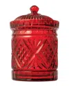 Godinger Dublin Biscuit Box In Red