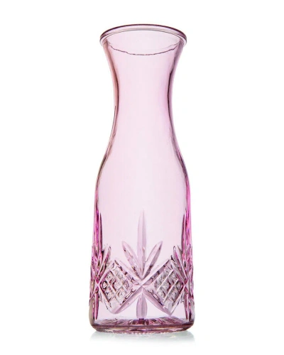 Godinger Dublin Blush Crystal Carafe In Pink