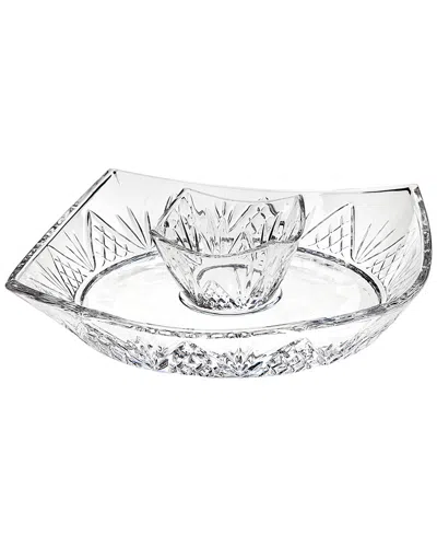 Godinger Dublin Chip And Dip In Transparent