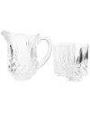 Godinger Dublin Crystal 5pc Highball & Pitcher Set In Clear