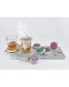 Godinger Dublin Crystal 9pc Whiskey Smoker Set