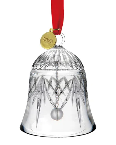 Godinger Dublin Crystal Bell Ornament In Gold