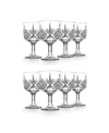 Godinger Dublin Crystal Gin Balloon Glass, Set Of 8 In Transparent
