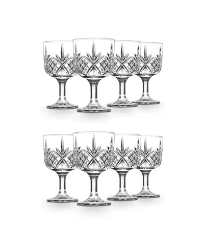 Godinger Dublin Crystal Gin Balloon Glass, Set Of 8 In Transparent