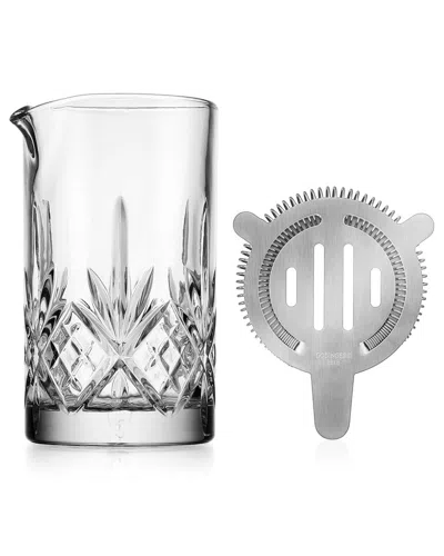 Godinger Dublin Crystal Mixing Pitcher Set In Transparent