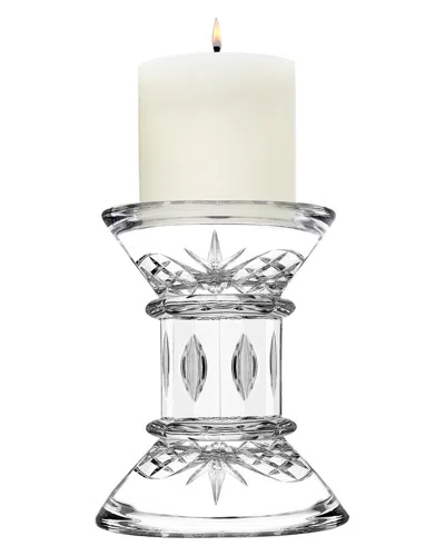 GODINGER GODINGER DUBLIN CRYSTAL PILLAR HOLDER WITH CANDLE