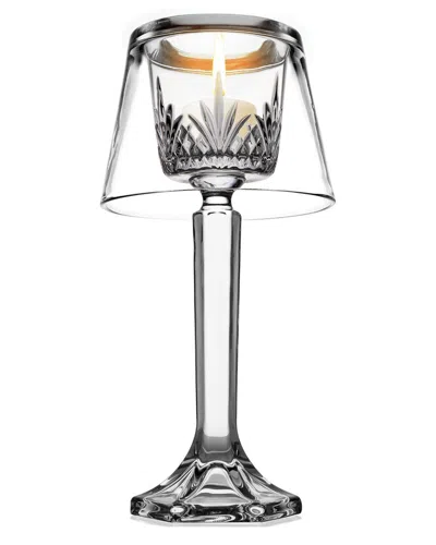 Godinger Dublin Crystal Votive Holder Lamp In Gray