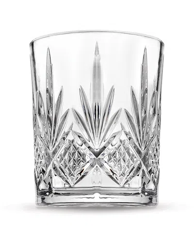 Godinger Dublin Crystal Wastebasket In Transparent