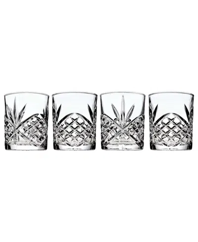 Godinger Dublin Double Old-fashioned Glasses In Clear