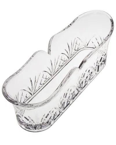 Godinger Dublin Fork And Spoon Flatware Caddy In Clear