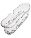 Godinger Dublin Fork And Spoon Flatware Caddy In Clear