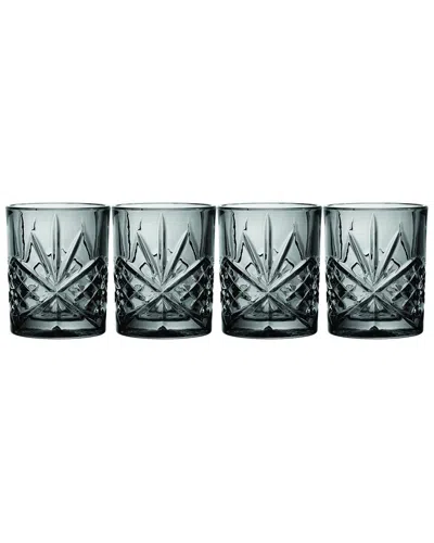 Godinger Dublin Midnight Set Of 4 Dofs
