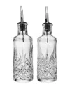Godinger Dublin Oil And Vinegar Cruet, Set Of 2
