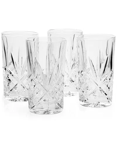 Godinger Dublin Set Of Four 10oz Highballs