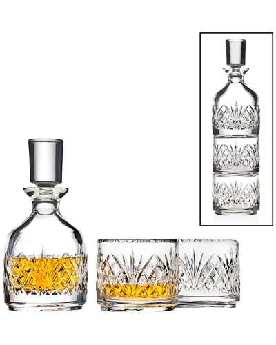 Godinger Dublin Stacking Decanter In Transparent