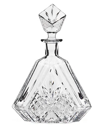 Godinger Dublin Triangular 650ml Decanter In Transparent