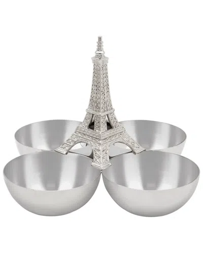 Godinger Eiffel Tower Nut Dish In Silver