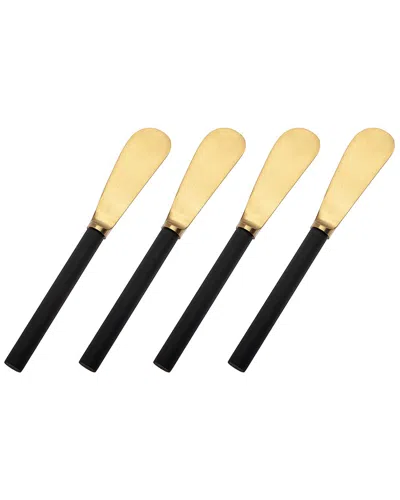 Godinger Encalmo Set Of 4 Spreaders In Gold