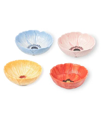 Godinger Flower Power Set Of Four Bowls In No Color