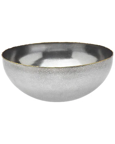 Godinger Golden Frost Salad Bowl In Silver