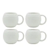 Godinger Golf Ball Mugs, Set Of 4 In White