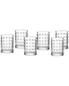 Godinger Gramercy Set Of 6 Shot Glasses In Clear