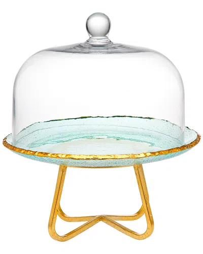 Godinger Harper Gold Cake Stand