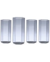 Godinger Helix Smoke Highballs (set Of 4)