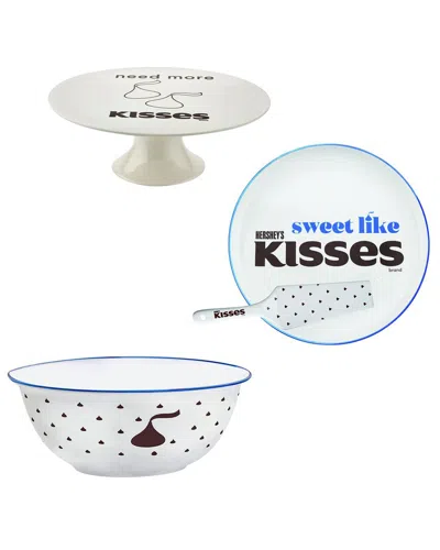 GODINGER GODINGER HERSHEY'S KISSES 4PC SERVING SET