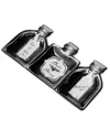 Godinger Hex & Potion Bottles Platter In Black