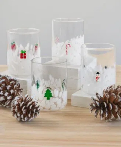 Godinger Holiday Glassware Collection In Multi