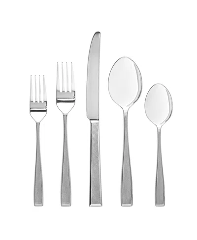 Godinger Ingot Mirrored 18/10 Stainless 20 Piece Set, Service For 4 In Silver