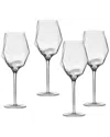 Godinger Isla Set Of 4 Red-wine Goblets