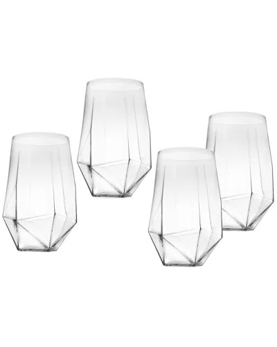 Godinger Isla Set Of Four 24oz Highball Glasses