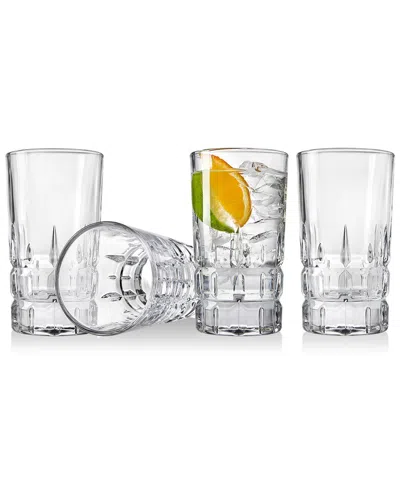 GODINGER GODINGER KINGSLEY HIGHBALL GLASSES (SET OF 4)