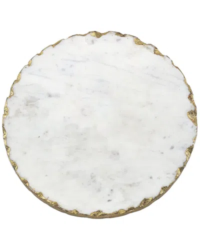 Godinger Lavi Marble Organic Edge Lazy Susan