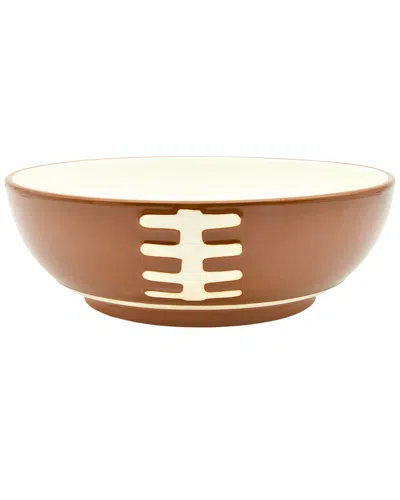 Godinger League Football Serving Bowl