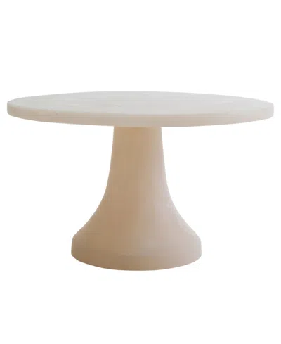 Godinger Lucente Resin Cake Stand In White