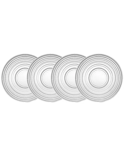 Godinger Lumina Set Of Four 10.5in Dinner Plates