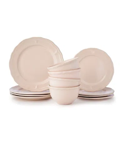 Godinger Madison 12-pc. Dinnerware Set, Service For 4 In Pink