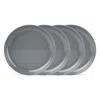 Godinger Marbella Melamine Stackable Appetizer Plate, Set Of 4