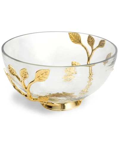 Godinger Marble Queen Small Serving Bowl In Gold