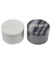 Godinger Marble Salt & Pepper Cellar Set