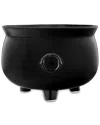Godinger Midnight Brew Halloween Cauldron Serving Bowl In Black