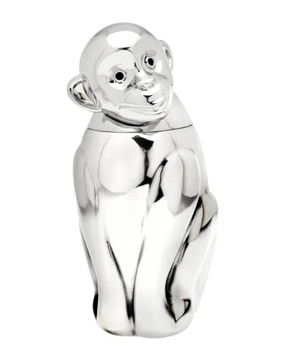 Godinger Monkey Cocktail Shaker In Gray