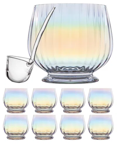 Godinger Monterey Punch Bowl Set, 10-pc. In Multi