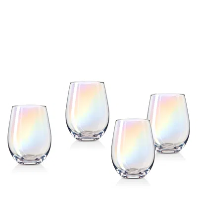 GODINGER MONTEREY STEMLESS WINE GLASS, SET OF 4