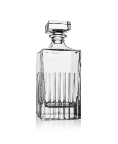 Godinger Morgan 30 Oz. Whiskey Decanter In Transparent
